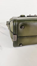Load image into Gallery viewer, Coach Swagger 27 in Dark Green Burnished Leather - Handbag Shoulder Bag - Coach 38372
