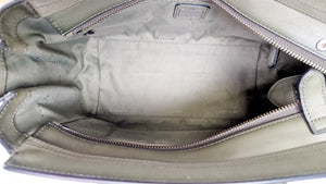 Coach Swagger 27 in Dark Green Burnished Leather - Handbag Shoulder Bag - Coach 38372