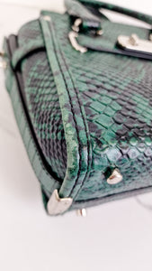 Coach Swagger 21 in Green Snake Print - Handbag Crossbody Bag - Coach 38360