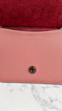Load image into Gallery viewer, Coach Beat Shoulder Bag 18 in Vintage Pink Melon Smooth Leather Flap Bag Handbag - Coach C0753
