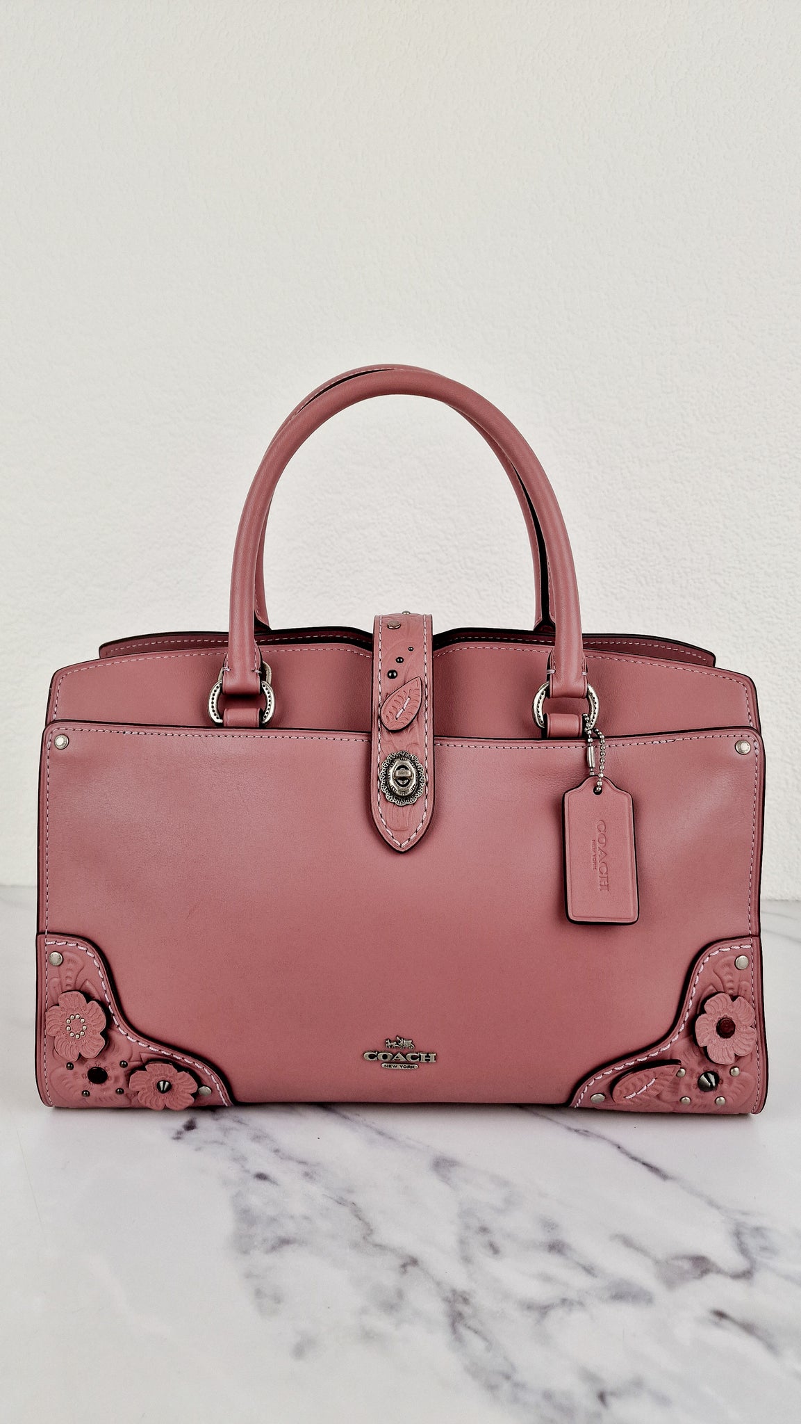 Coach mercer 30 leather satchel Clearance