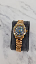 Load image into Gallery viewer, Rolex 18k Yellow Gold 28mm Lady President Datejust Diamond Bezel Tahitian MOP Diamond Dial Automatic Movement Mother of Pearl Watch - Rolex 6917
