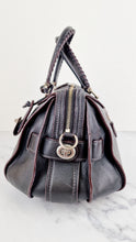 Load image into Gallery viewer, Coach Ace Satchel in Black Smooth Leather with Whipstitch Detail Handbag Crossbody - Coach 37017
