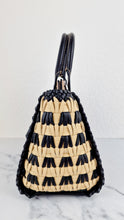 Load image into Gallery viewer, Coach 1941 Troupe Carryall with Weaving - Upwoven Tote Bag Black Leather - Coach 623
