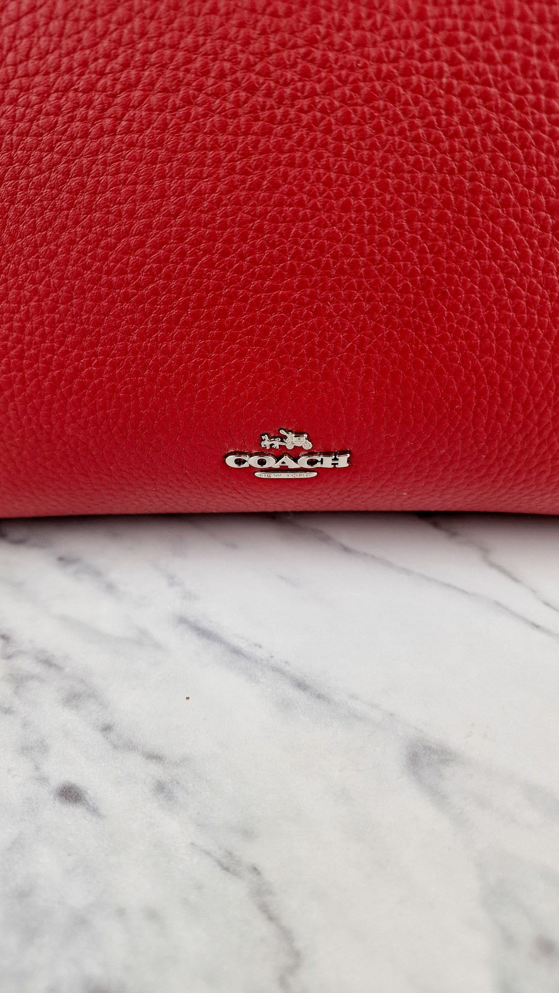 I Bought Myself The Coach Parker Bag In Metallic Red Leather!!! - Fashion  For Lunch
