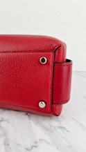 Load image into Gallery viewer, Coach Brooklyn Carryall 34 Bag in Red Pebble Leather - Coach 57276
