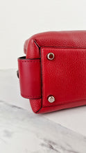 Load image into Gallery viewer, Coach Brooklyn Carryall 34 Bag in Red Pebble Leather - Coach 57276
