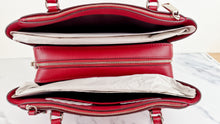 Load image into Gallery viewer, Coach Brooklyn Carryall 34 Bag in Red Pebble Leather - Coach 57276
