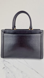 Coach Zoe Carryall Handbag in Smooth Black Leather Crossbody - Coach F49500