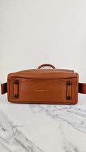 Load image into Gallery viewer, Coach 1941 Rogue 31 Bag in Saddle Brown Pebble Leather &amp; Wine Burgundy Suede Lining - Coach 38124
