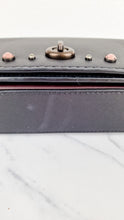 Load image into Gallery viewer, Coach 1941 Dinky Black with Crystal Bow Embellishment - Smooth Leather Crossbody Bag - Coach 38646
