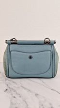 Load image into Gallery viewer, Coach Drifter Crossbody Bag in Steel Blue Leather &amp; Suede - Coach 59048
