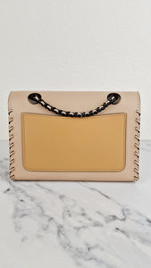 Coach Parker Shoulder Bag With Whipstitch in Beechwood Leather & Suede - Coach Sample Bag