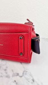 Coach 1941 Rogue 25 MTO in Red & Black with Snakeskin Python Handles - Coach 59996