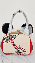 Load image into Gallery viewer, Disney x Coach x Keith Haring Mickey Mouse Kisslock Bag in Smooth Leather With Mickey Mouse and Spaceship Pop Art Crossbody Bag Handbag - Coach 4719
