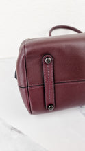 Load image into Gallery viewer, Coach Mason Carryall in Oxblood Smooth Leather with Snakeskin - Coach 38717

