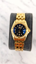 Load image into Gallery viewer, Breitling Callistino II 18K Yellow Gold Watch with Diamond Bezel &amp; Diamond Dial K52045.1
