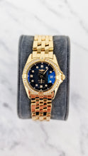 Load image into Gallery viewer, Breitling Callistino II 18K Yellow Gold Watch with Diamond Bezel &amp; Diamond Dial K52045.1
