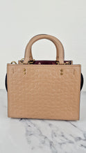 Load image into Gallery viewer, Coach Rogue 25 in Beechwood Signature Embossed Smooth Leather with Burgundy Floral Bow Leather Lining - Coach 26839
