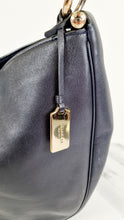 Load image into Gallery viewer, Coach Mae Hobo Shoulder Bag in Navy Blue Smooth Leather - Coach 36026
