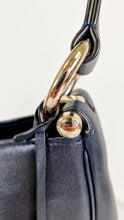 Load image into Gallery viewer, Coach Mae Hobo Shoulder Bag in Navy Blue Smooth Leather - Coach 36026

