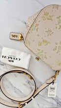 Load image into Gallery viewer, Disney x Coach 1941 Frame Bag With Bambi Print in Chalk Smooth Leather - Kisslock Crossbody Bag - Coach 68892

