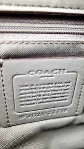 Coach Swagger 21 in Grey Smooth Leather - Handbag Crossbody Bag - Coach 22719