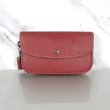 Load image into Gallery viewer, Coach 1941 Burgundy Red Wallet Clutch
