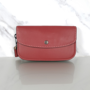Coach 1941 Burgundy Red Wallet Clutch Essex Fashion House