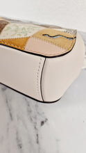 Load image into Gallery viewer, Coach 1941 Frame Bag with Kisslock &amp; Patchwork in Smooth Chalk White Leather - Crossbody Handbag - Coach 69024
