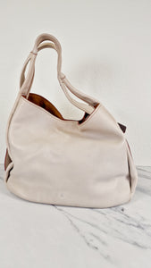 Coach 1941 Bandit Hobo 39 Shoulder Bag in Chalk Pebble Leather - 2 in 1 Bag - Coach 86760