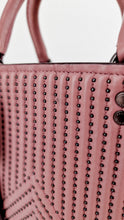 Load image into Gallery viewer, Coach 1941 Rogue 25 in Dusty Rose Pink Quilted Studded Chevron Smooth Nappa Leather - Shoulder Bag Handbag - Coach 22797
