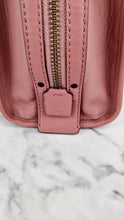 Load image into Gallery viewer, Coach 1941 Rogue 25 in Dusty Rose Pink Quilted Studded Chevron Smooth Nappa Leather - Shoulder Bag Handbag - Coach 22797
