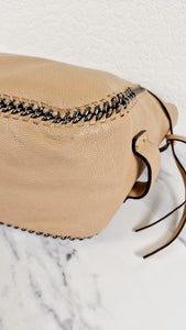 Whiplash Chain Detail in Beechwood Beige Nude - Handbag Shoulder Bag - Coach 34398