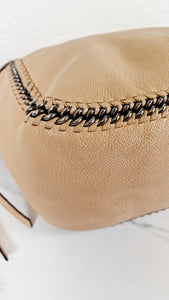 Whiplash Chain Detail in Beechwood Beige Nude - Handbag Shoulder Bag - Coach 34398