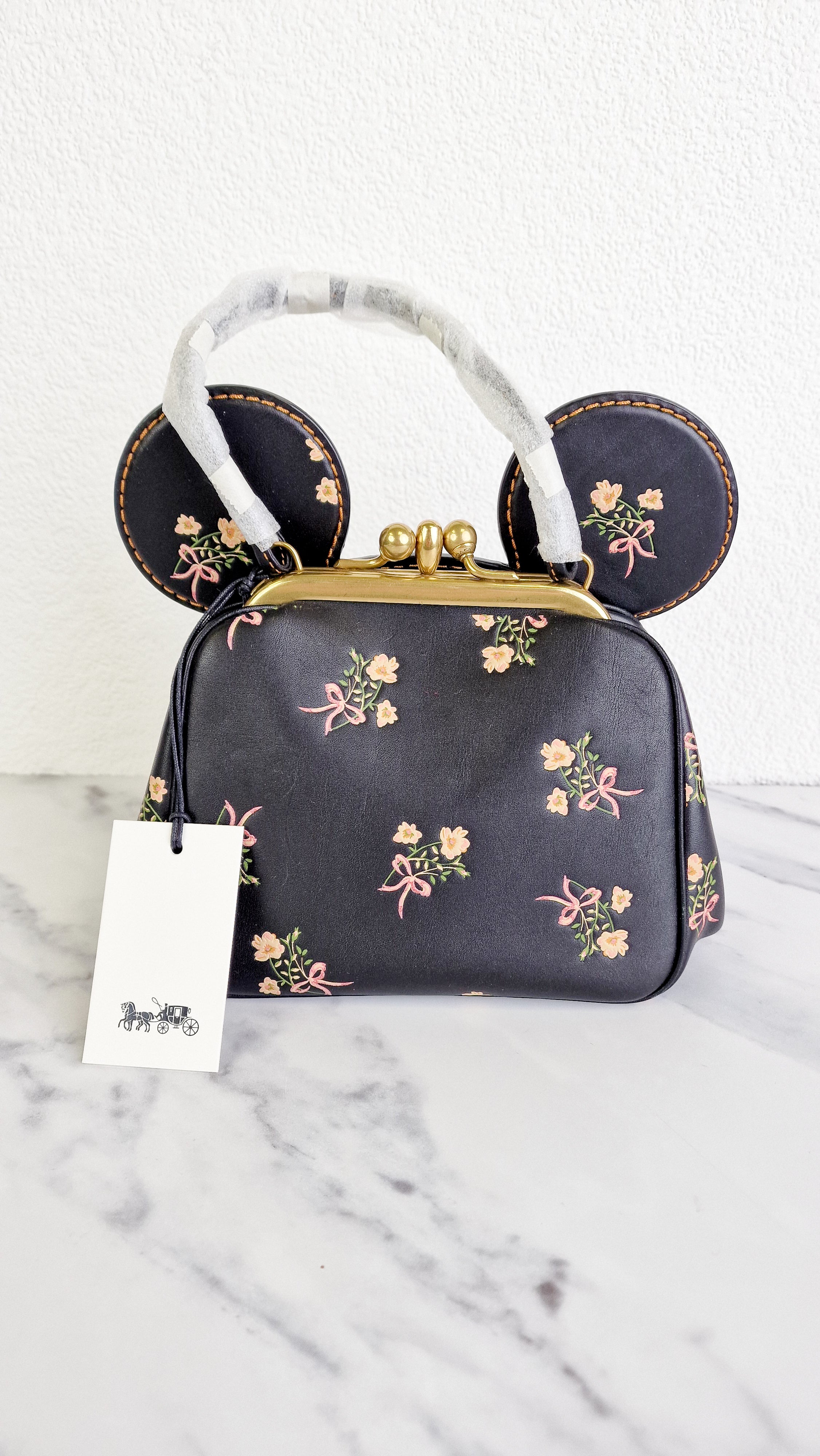 COACH®  Disney X Coach Minnie Mouse Kisslock Bag