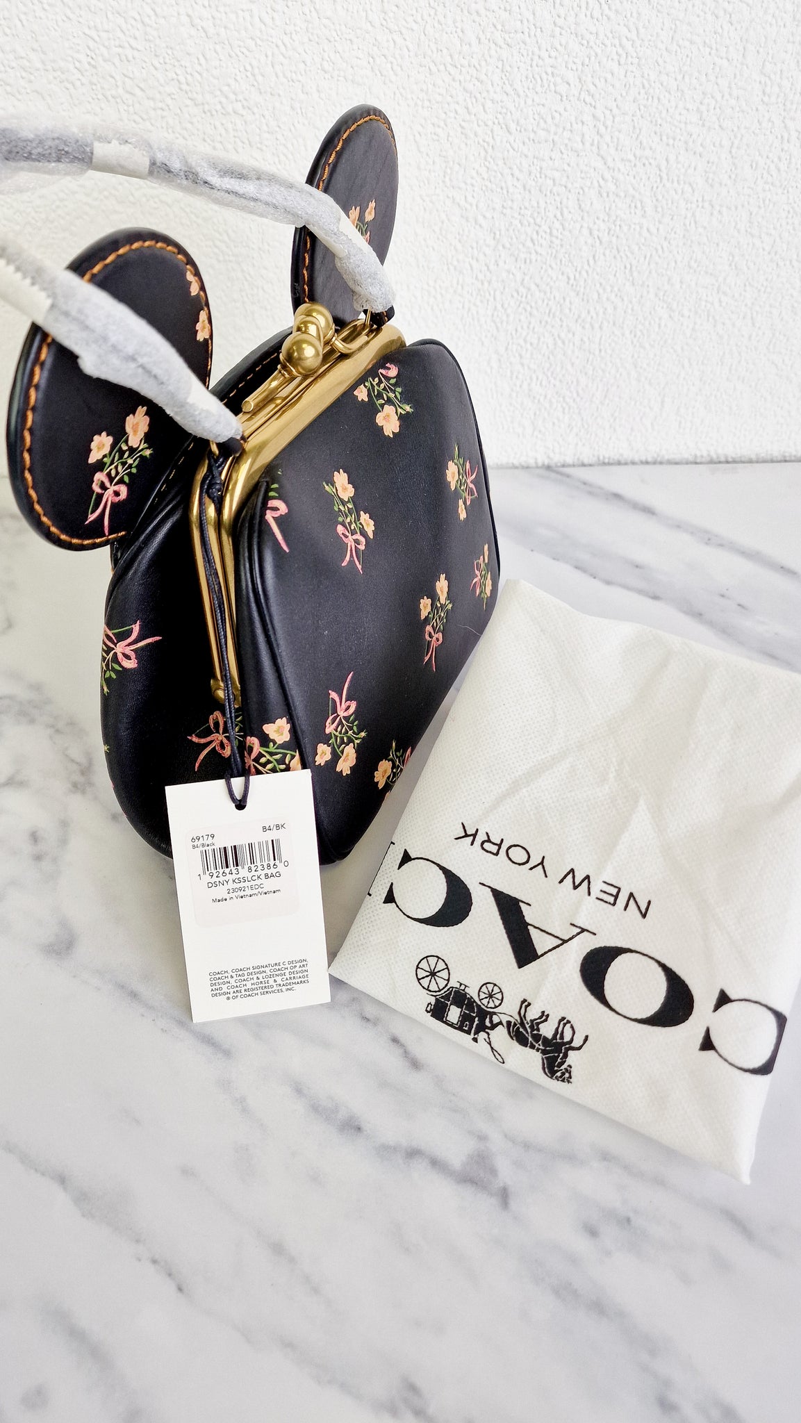 Minnie mouse kisslock bag Clearance