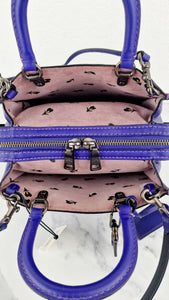 Disney x Coach 1941 Rogue 25 Dark Fairytale Purple with Black Flowers on Suede - LIMITED EDITION Coach 32778Disney x Coach 1941 Rogue 25 Dark Fairytale Purple with Black Flowers on Suede - LIMITED EDITION Coach 32778