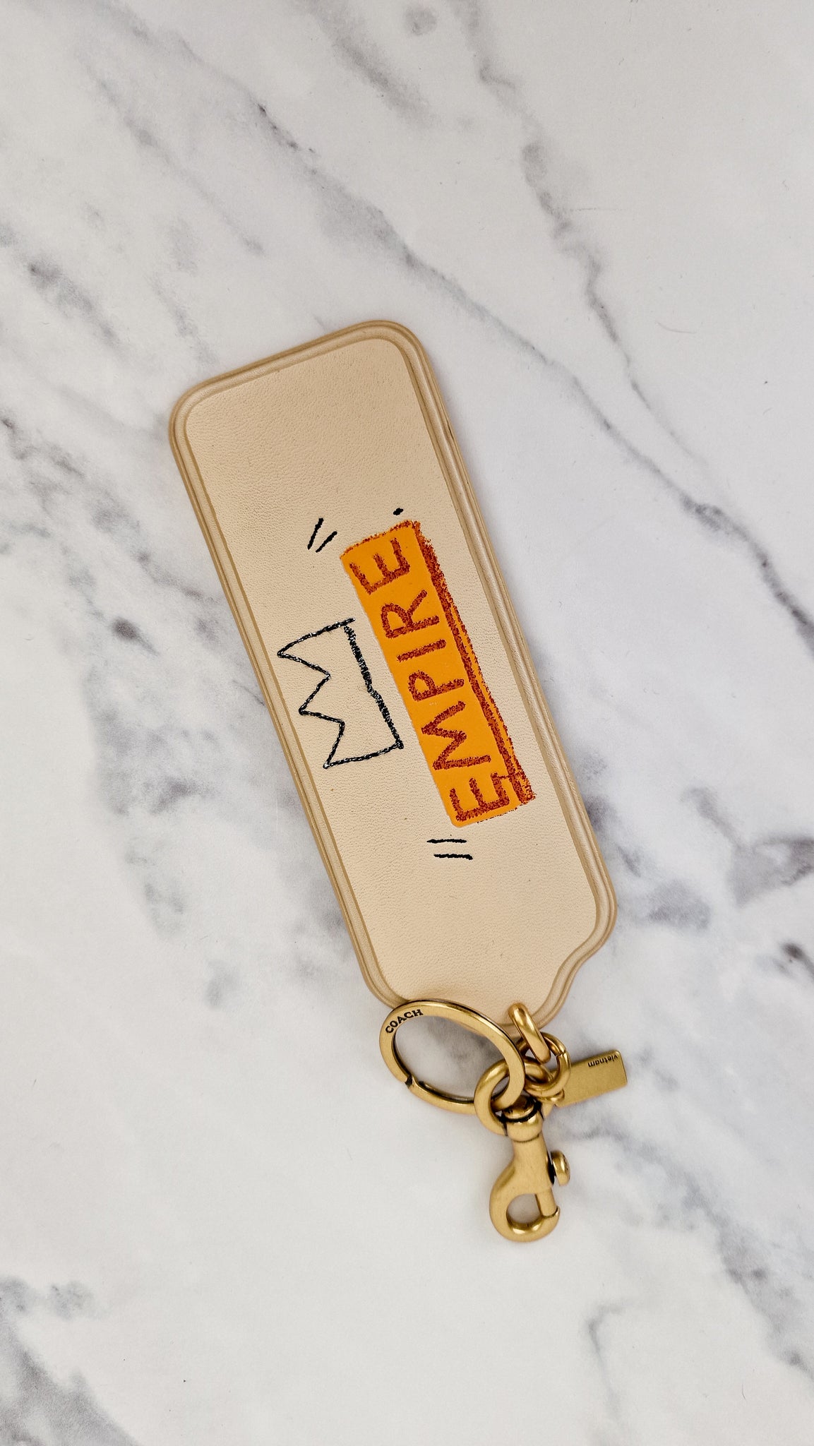 Coach basquiat bag charm Clearance