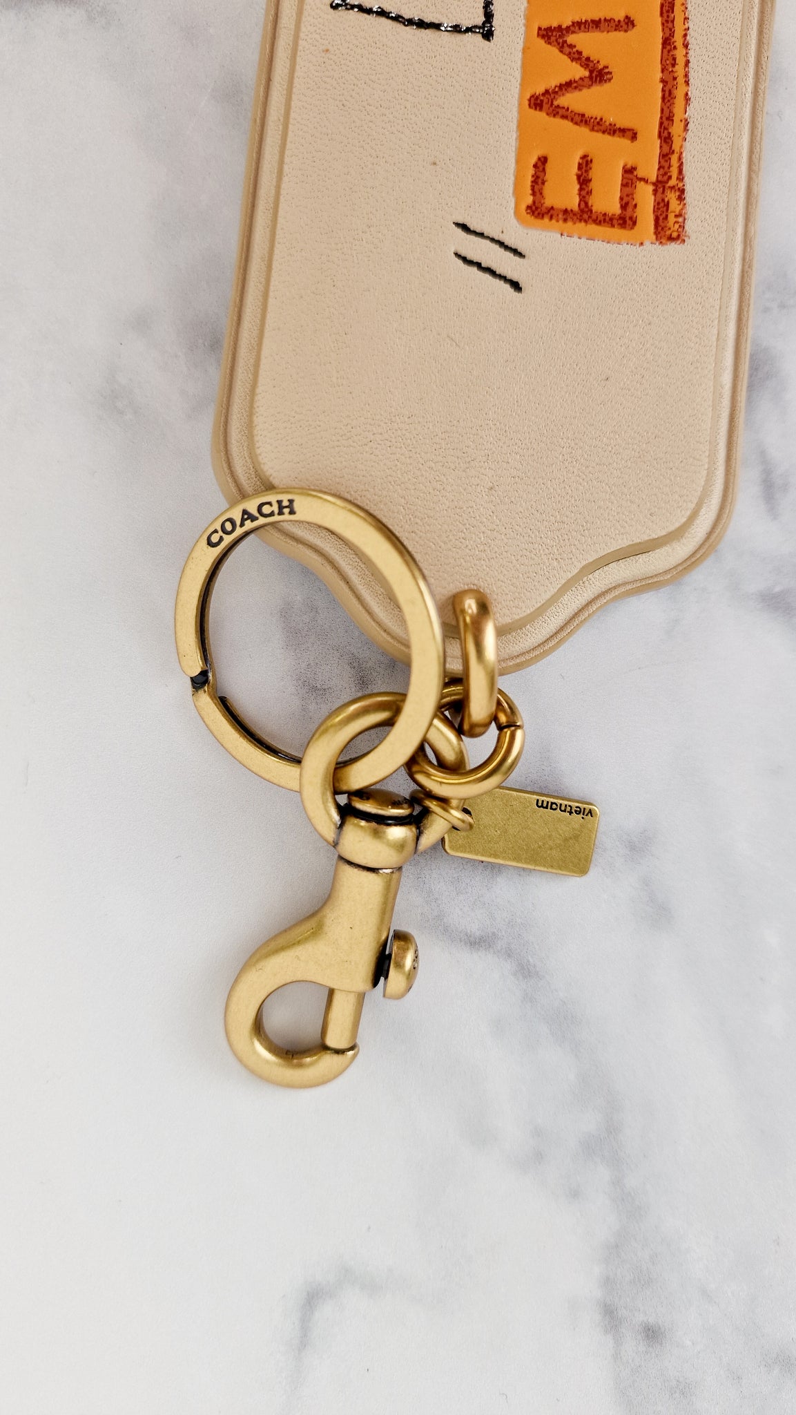 Coach basquiat bag charm Clearance