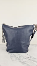 Load image into Gallery viewer, Coach 1941 Duffle in Navy Blue Pebble Leather - Bucket Bag Crossbody Bag - Coach 29257
