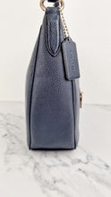 Load image into Gallery viewer, Coach Sutton Hobo Bag in Navy Blue Pebble Leather - Shoulder Bag - Coach 35593
