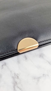 Coach Dreamer Wallet in Black Smooth Leather - Gold Tone Hardware Clutch