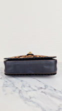 Load image into Gallery viewer, Coach Page 27 With Leopard Print Calfhair &amp; Border Rivets - 1941 Bag Smooth Black Leather - Coach 32870
