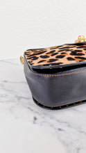 Load image into Gallery viewer, Coach Page 27 With Leopard Print Calfhair &amp; Border Rivets - 1941 Bag Smooth Black Leather - Coach 32870
