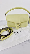 Load image into Gallery viewer, Coach Pillow Tabby Shoulder Bag 18 in Lime Green - Squishy Handbag Crossbody - Coach C3880
