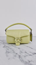 Load image into Gallery viewer, Coach Pillow Tabby Shoulder Bag 18 in Lime Green - Squishy Handbag Crossbody - Coach C3880
