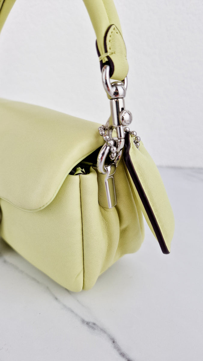 Coach Pillow Tabby Shoulder Bag 18 in Lime Green - Squishy Handbag Cro ...