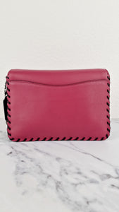 Coach Dreamer Shoulder Bag in True Pink Colorblock with Whipstitch Primrose - Coach 76034