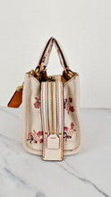 Load image into Gallery viewer, Coach 1941 Rogue 17 Floral Bow Chalk White Crossbody Bag Mini Bag in Pebbled Leather - Coach 26835
